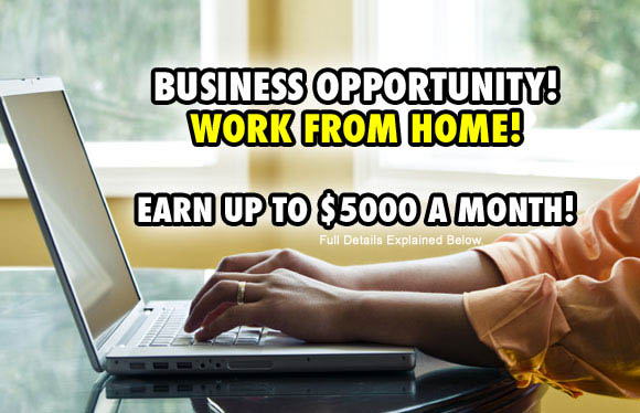 Business Opportunity: Work From Home!