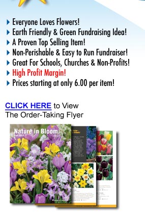 Flower Bulb Fundraiser Benefits
