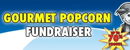 gourmet popcorn Fundraiser