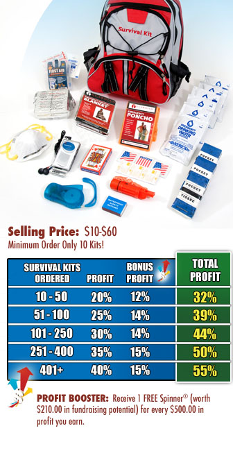 Survival Gear Fundraising