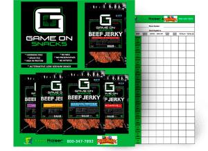 Beef Jerky Fundraiser Brochure