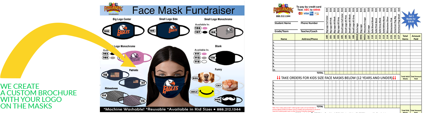 Face Mask Fundraiser Order Taker