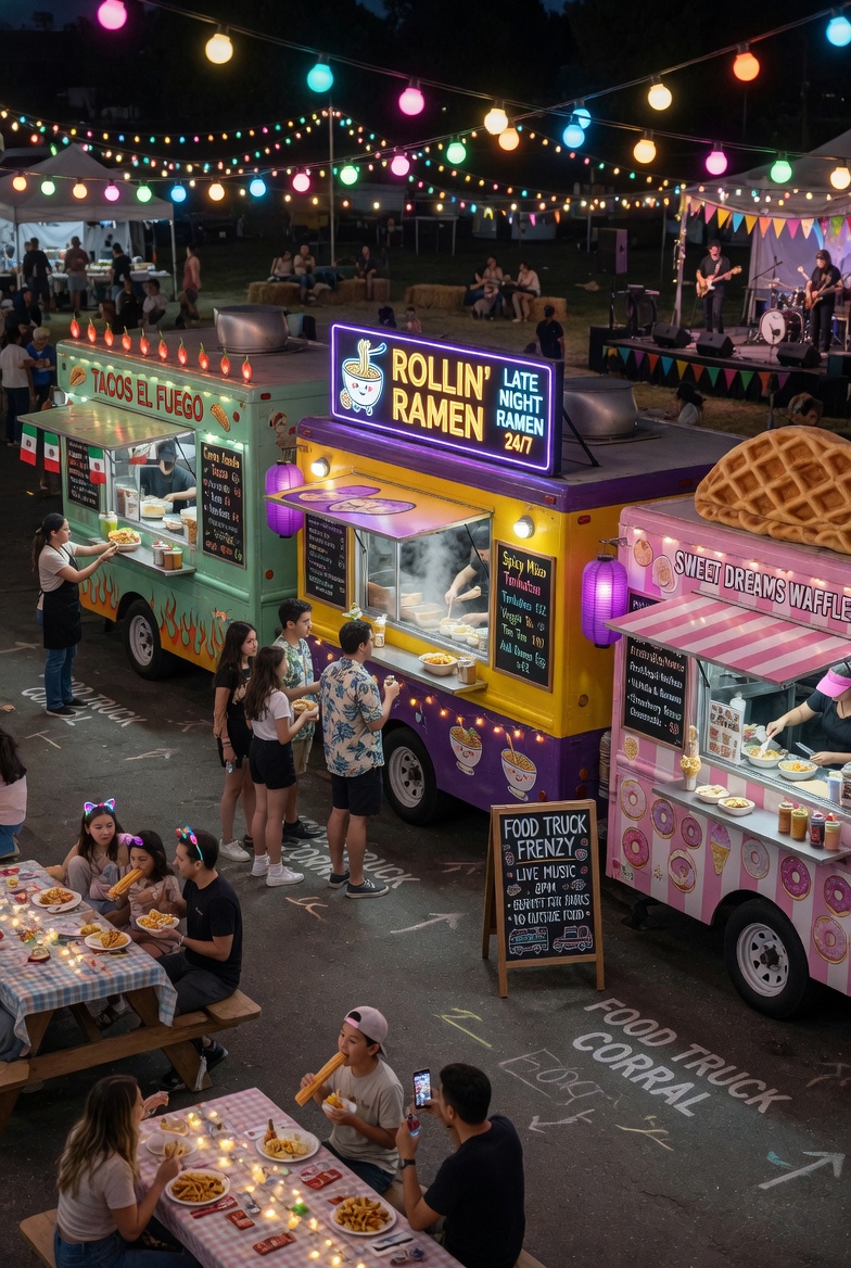 Food Truck Fundraiser For Sports Teams