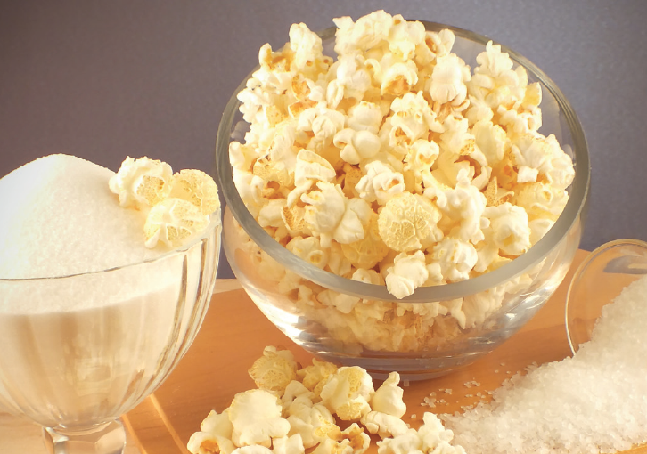 A bowl of Kettle Corn, a classic popcorn fundraiser flavor.