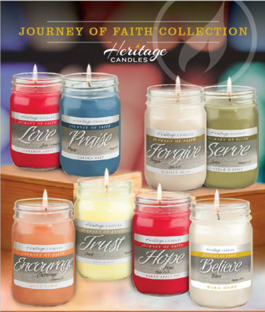 Journey of Faith candle fundraiser brochure